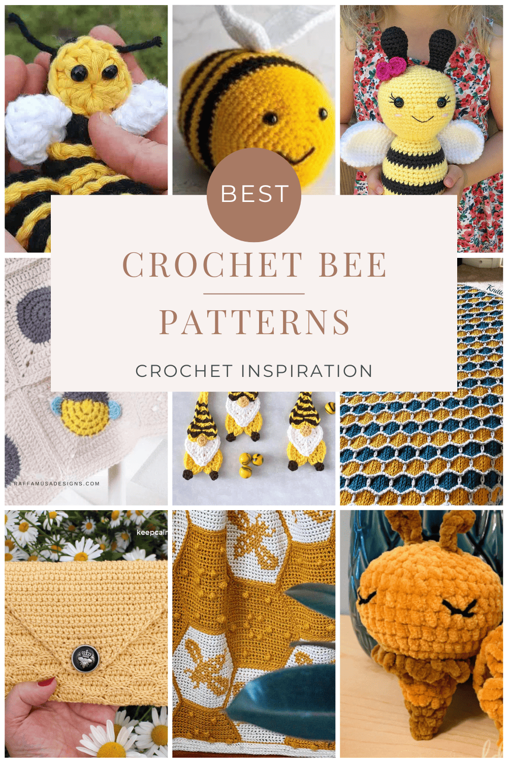 The 30 Best Crochet Bee and Hexagon Inspired Patterns