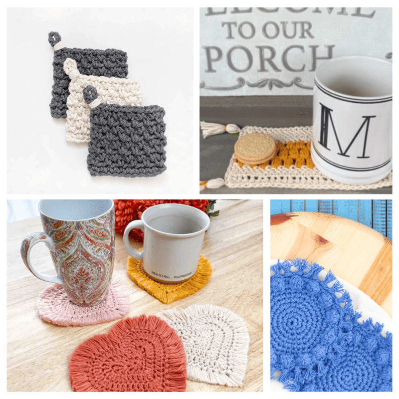 40 Ultimate Ways To Crochet Crafty Coasters For Home Decor - Briana K  Designs