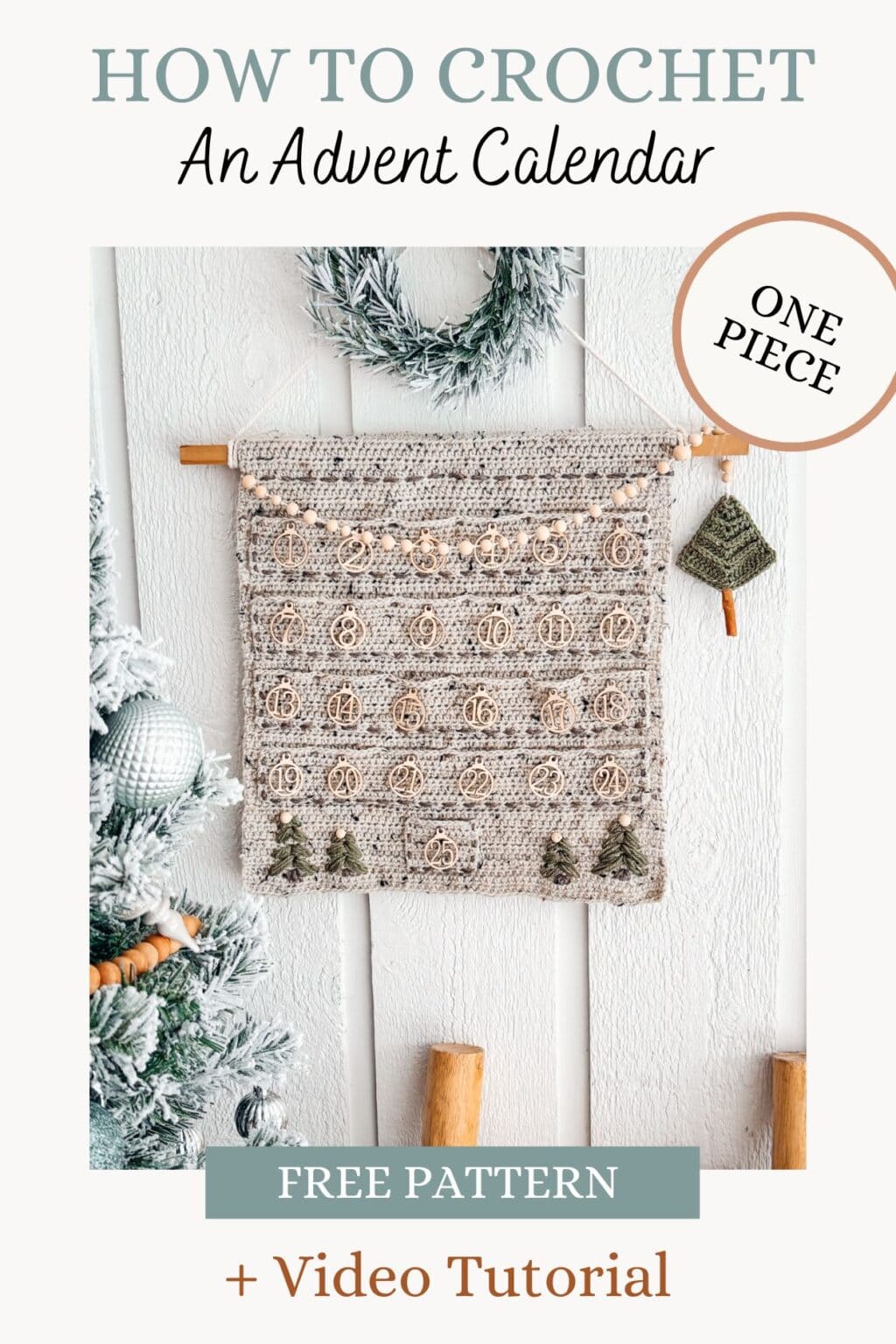 Make Your Own Free Crochet Advent Calendar for Christmas