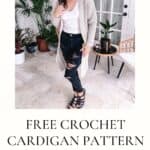 Easy Free Crochet Cardigan Pattern