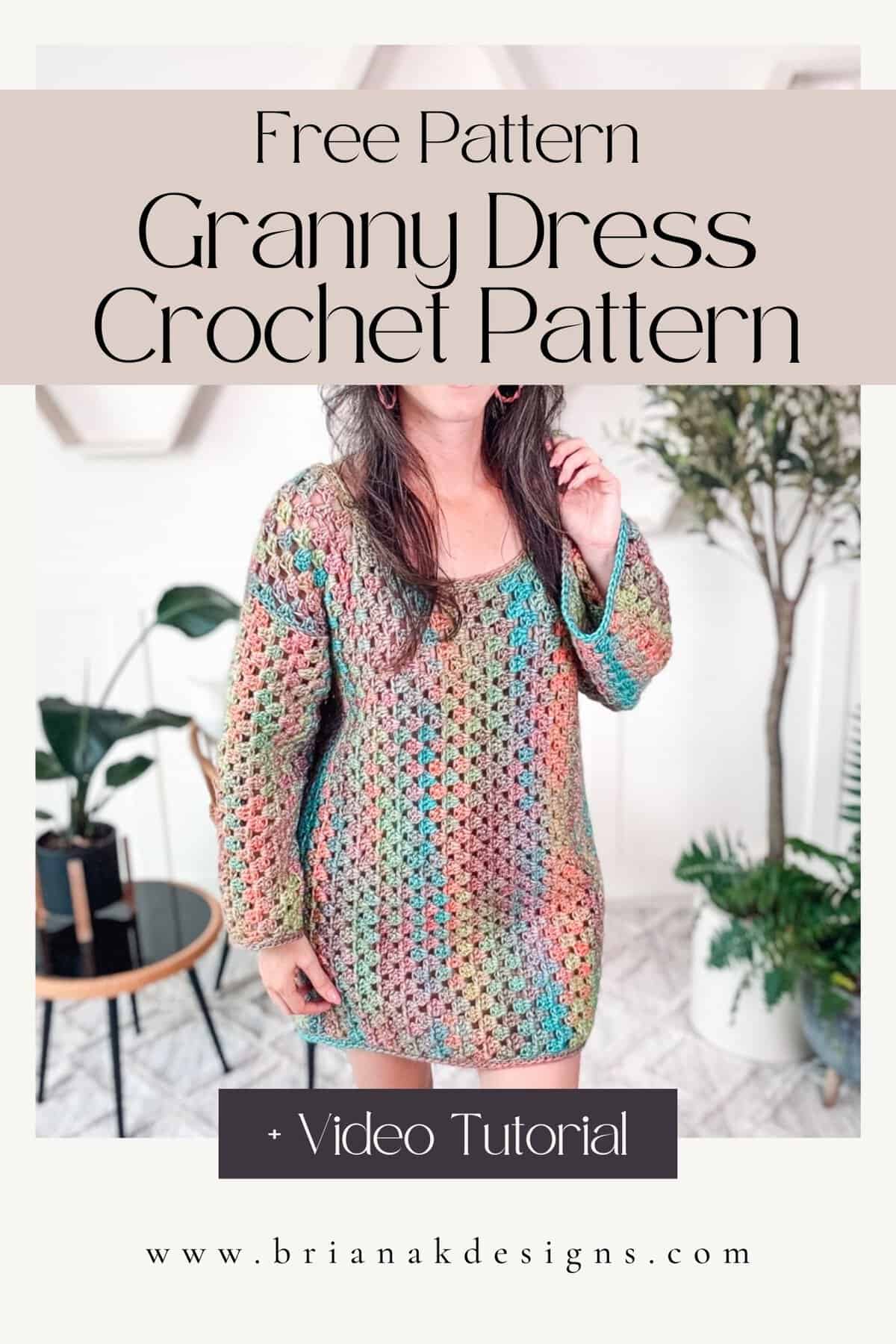 Classic Granny Stitch Dress - Free Pattern