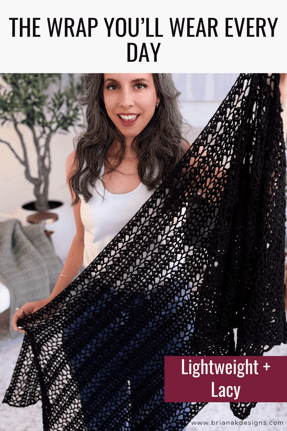 Easy Crochet Wrap Pattern for All Skill Levels