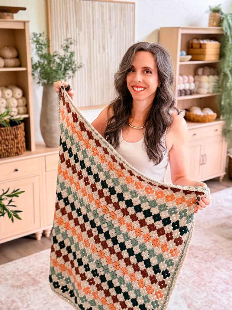 Granny Stitch Blanket crochet pattern