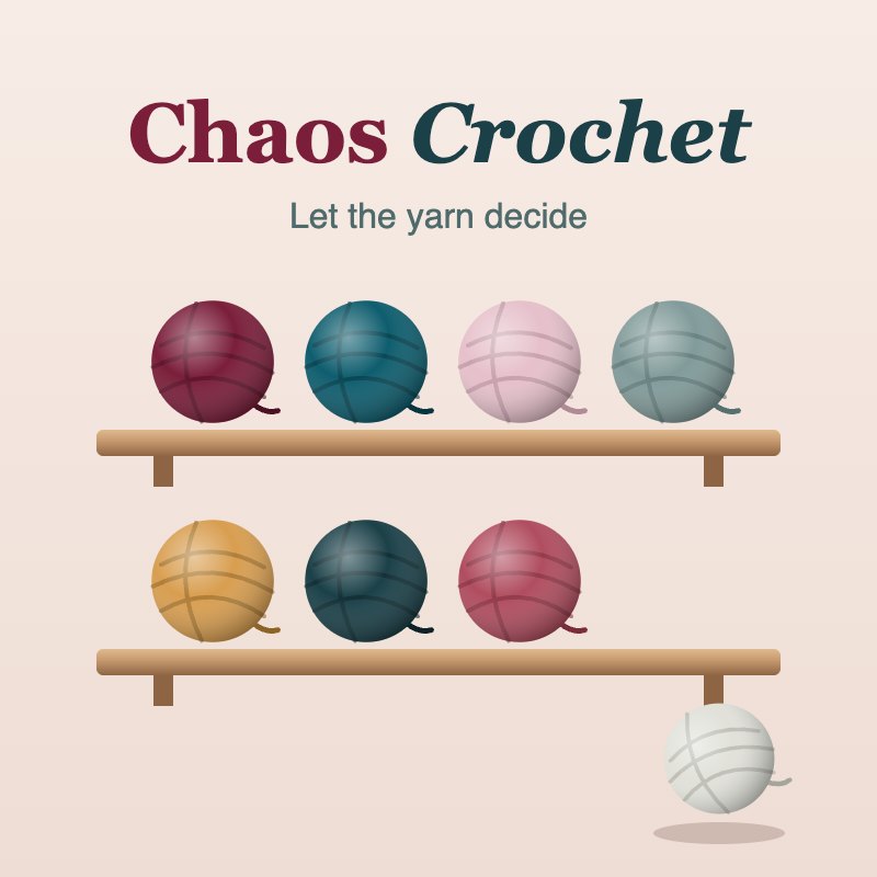 Chaos Crochet crochet tool from the Briana K Stitch app