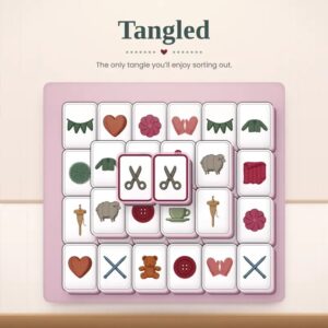 Tangled free crochet game from the Briana K Stitch app